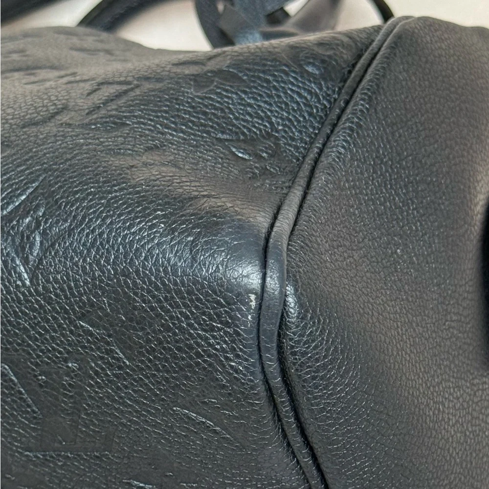 Louis Vuitton Monogram Empreinte Speedy Bandouliere 25 M43740 Dark blue - Picture 12 of 16